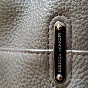 Rebecca Minkoff gray studded bag